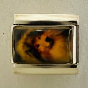 Collie Italian Charm Bracelet Link